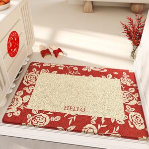 Dajiang Ковер 80x120 см для прихожей, Safe And Sound, в стиле Silk Loop, износостойкий, противоскользящий