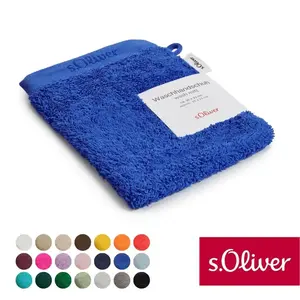 Мочалка s.Oliver s.Oliver, премиум качество, 600 г/м², также доступна в наборе большой выбор цветов, также в виде полотенца для душа, полотенца для рук, гостевого полотенца S.Oliver, синий