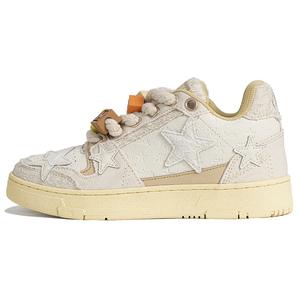 KAALIXTO Ретро скейтбординг лоу 'Жаккардовая шнуровка' - Абрикос, цвет Apricot