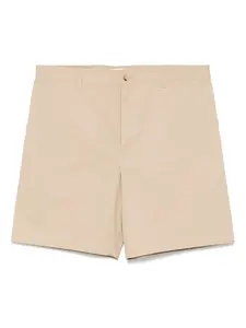 Шорты с вышитым логотипом Maison Kitsuné, нейтральный