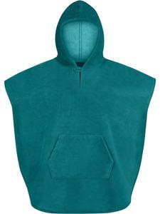 Normani Детский мягкий банный пончо Melilla синего цвета