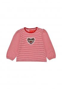 Топ Alpenglück Long sleeved top, Rot/Light Red