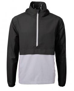 Мужской анорак из переработанного материала Cutter Buck Charter Eco Knit Cutter & Buck, коричневый/бежевый