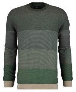 Пуловер Ragman V Ausschnitt, зеленый