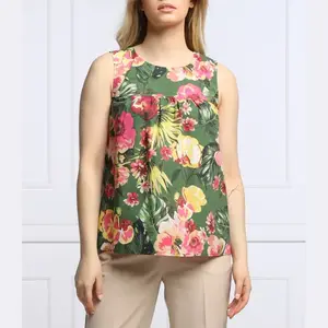 Блузка стандартного кроя Liu Jo, зеленый