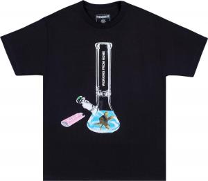 Футболка Pleasures Glass T-Shirt 'Black', черный