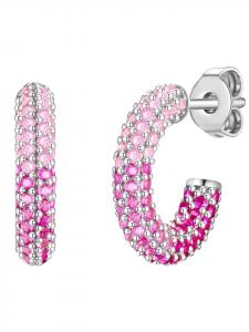 Glanzstücke München Серьги из стерлингового серебра с кубическим цирконием в серебряной оправе