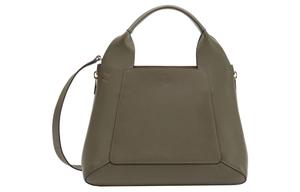 Furla Сумка Gilda Calfskin с тиснёной кожей через плечо на пояс среднего размера женская оливково-зелёная