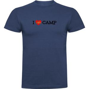 Футболка с коротким рукавом Kruskis I Love Camp, синий