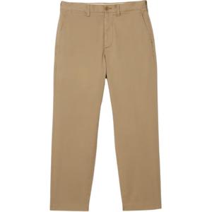 LACOSTE Повседневные брюки мужские светло-коричневые Light Umber