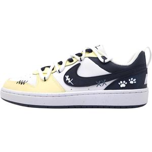 Детские скейтерские кроссовки Court Borough для младших школьников Nike, хаки