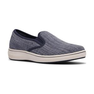 Женские слипоны Cloudsteppers breezesky zoe Clarks, Navy