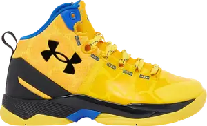 Кроссовки Under Armour Curry 2 Retro PS Double Bang, желтый
