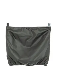 Кожаный топ без бретелек Alexander Wang, черный