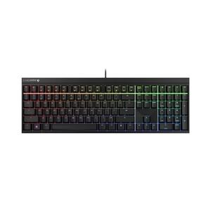 Игровая клавиатура Cherry MX2.0S RGB, проводная, Cherry MX Silent Red, чёрный