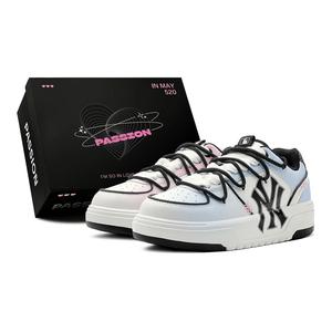 Кроссовки MLB Chunky Liner Skateboard Unisex Low-Top, голубой/розовый