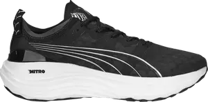 Кроссовки Puma Wmns ForeverRun Nitro Black White, черный
