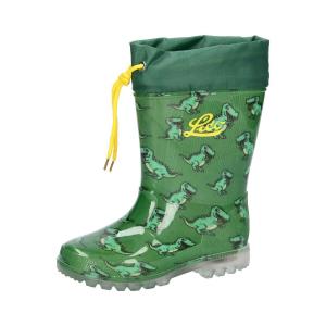 Сапоги резиновые зеленые Сапоги резиновые для мальчика Power Blinky LICO, зеленый