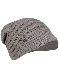 вязаная шапка серого цвета Loevenich