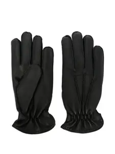 Кожаные перчатки Orciani, черный