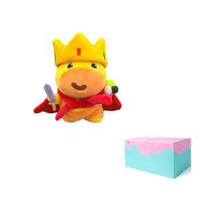 Рождественская коллекция подвеска из плюша Капибара Лулу высотой 10 см Love, ice cream lulu charm+king set