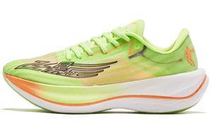 Кроссовки женские Feiying PB2.0 с низким верхом Flying Shadow Green, Dan Orange Qiaodan