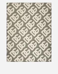 Одеяло из шерсти, шелка и кашемира DOLCE & GABBANA, мультиколор