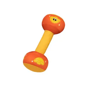 Креативная плюшевая кукла гантель гиря высотой 55см LEVENKENESS