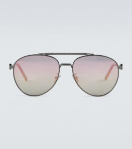 Солнцезащитные очки-авиаторы CD Link R1U Dior Eyewear, серебряный
