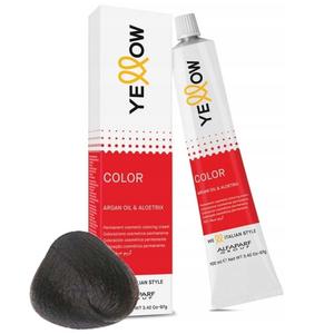 ALFAPARF YELLOW Краска для волос 410 - Графитовый пепельный интенсификатор - 100 мл