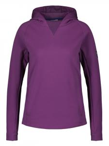 DOLOMITE Худи фиолетового цвета из флиса «Latemar»