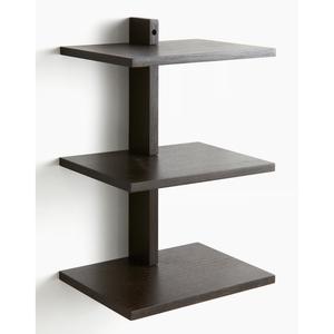 Деревянная настенная полка H&M, Темно-коричневый