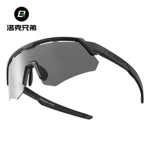 Спортивные очки ROCKBROS Locke Brothers для велоспорта поляризационные, черный