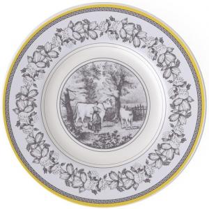 Тарелка хлебная Villeroy & Boch Audun, 17,8 см, белый/черный