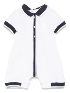 Ромпер с контрастной отделкой Patachou, белый