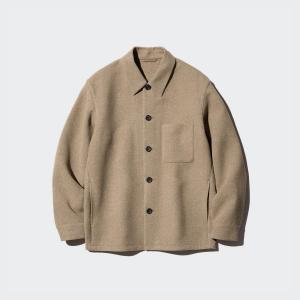 Куртка-рубашка мужская Uniqlo, 32 бежевый