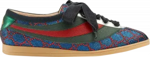 Кроссовки Gucci Wmns Falacer Blue Lurex GG, синий