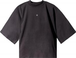 Футболка Yeezy Gap Engineered by Balenciaga Logo No Seam Tee 'Black', черный