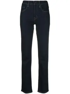 Прямые джинсы средней посадки Levi's, синий