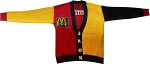 Кардиган Cactus Jack by Travis Scott x Cactus Plant Flea Market Cardigan 'Gold/Red/Brown', разноцветный