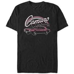 Мужская футболка Camaro Under The Rainbow с рисунком Licensed Character, черный