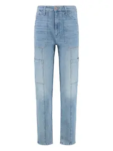 Джинсы с двумя карманами MOTHER, синий