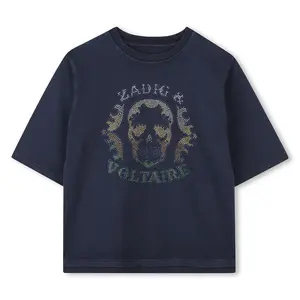 Футболка с коротким рукавом Zadig & Voltaire X60460, синий