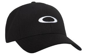 Бейсболка Unisex Black Oakley из полиэстера и хлопка