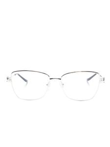 Cartier Eyewear очки Santos De Cartier, серебряный