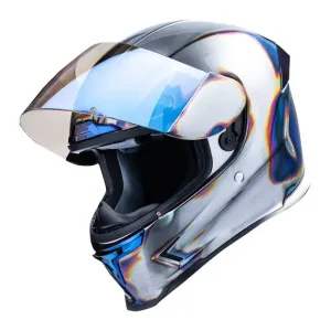 Шлем Icon Airframe Pro Reentry, серебряный