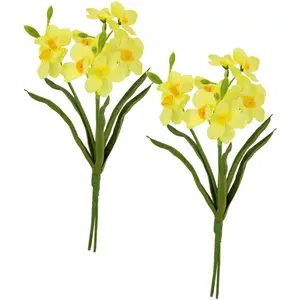 И.ГЕ.А. Искусственный цветок «Нарциссы» I.Ge.A., желтый