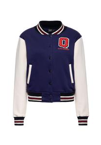 Винтажный пиджак колледжа q Queen Kerosin, синий