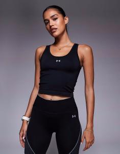 Майка-топ Vanish бесшовная черного цвета Under Armour