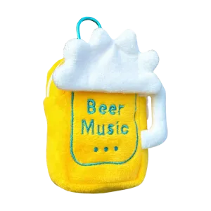 Плюшевый брелок в виде пивной кружки высотой 12,5 см LOGISTAR